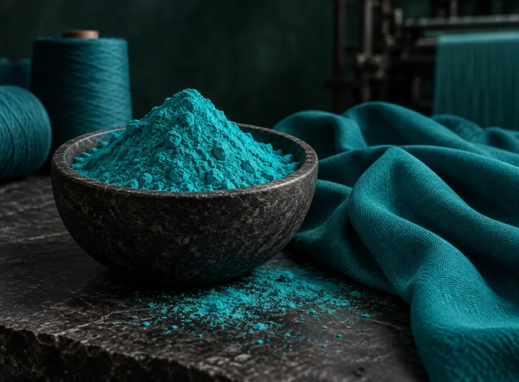 رنگزای مستقیم فیروزه‌ای آبی FBL